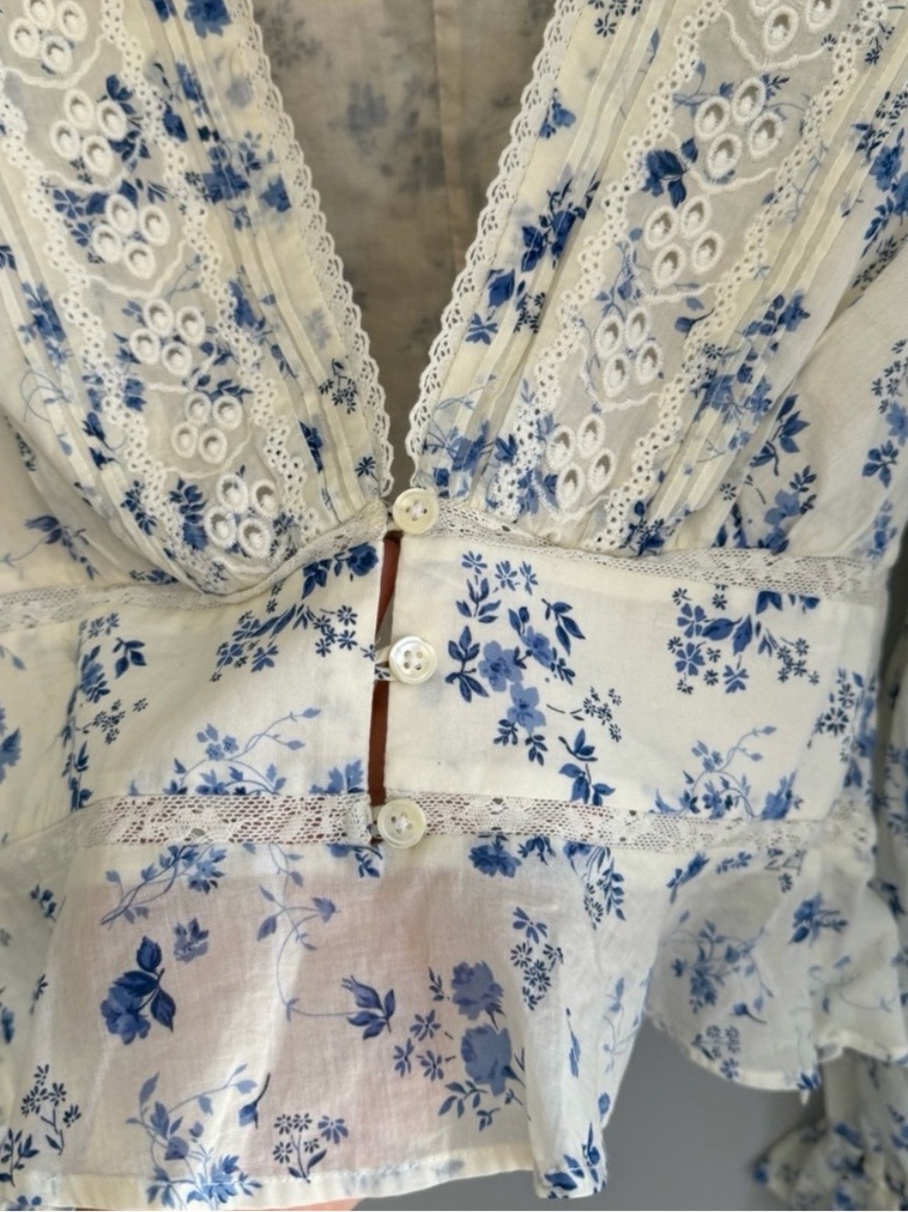Reformation Meadowlark Top In Lula 8 View 5